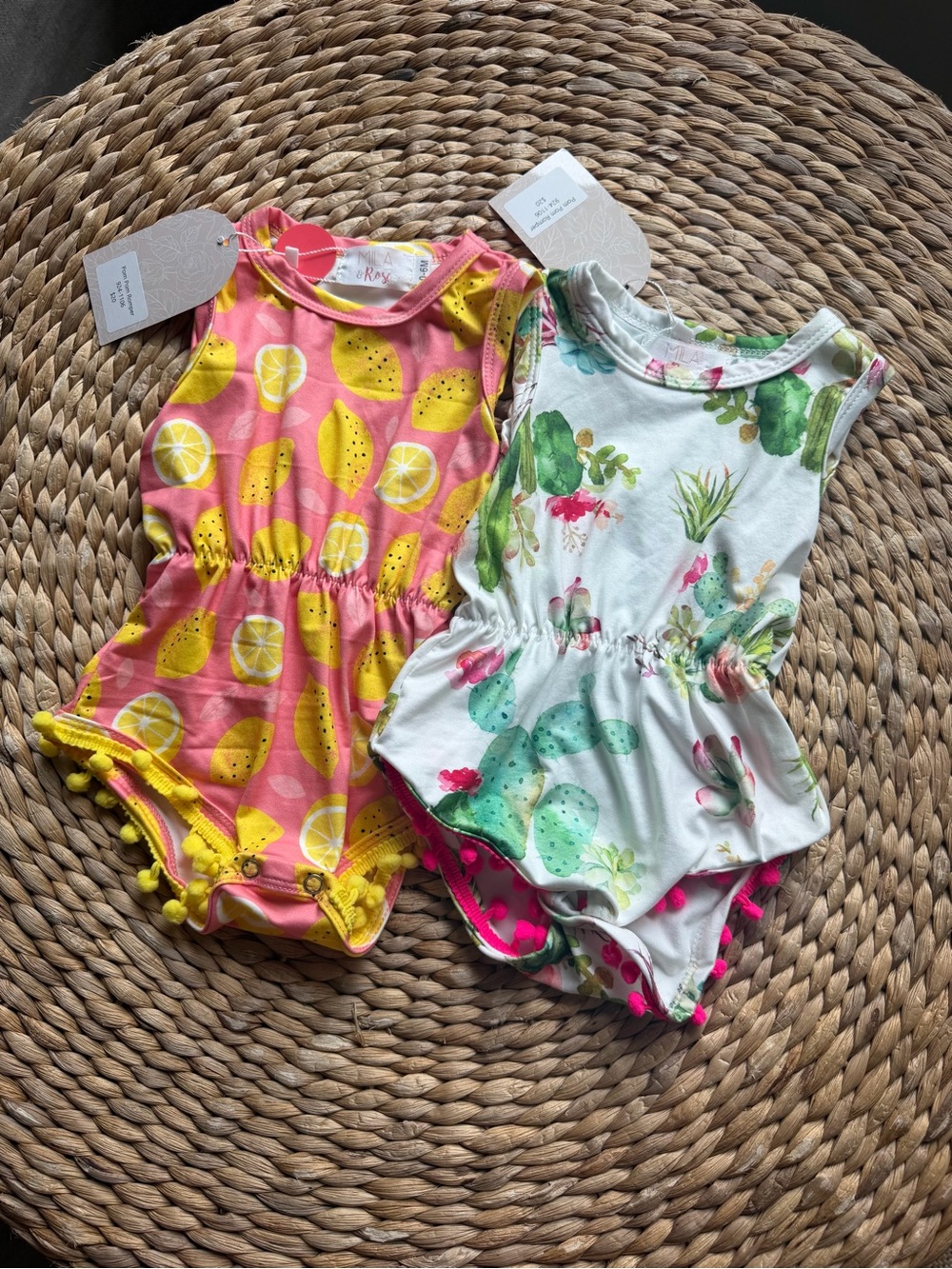 NWT Mila & Rose Rompers